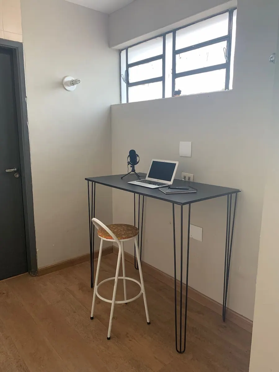 Cabine telefônica para reuniões