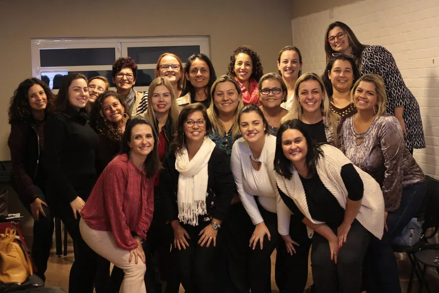 Espaço de convivência com café